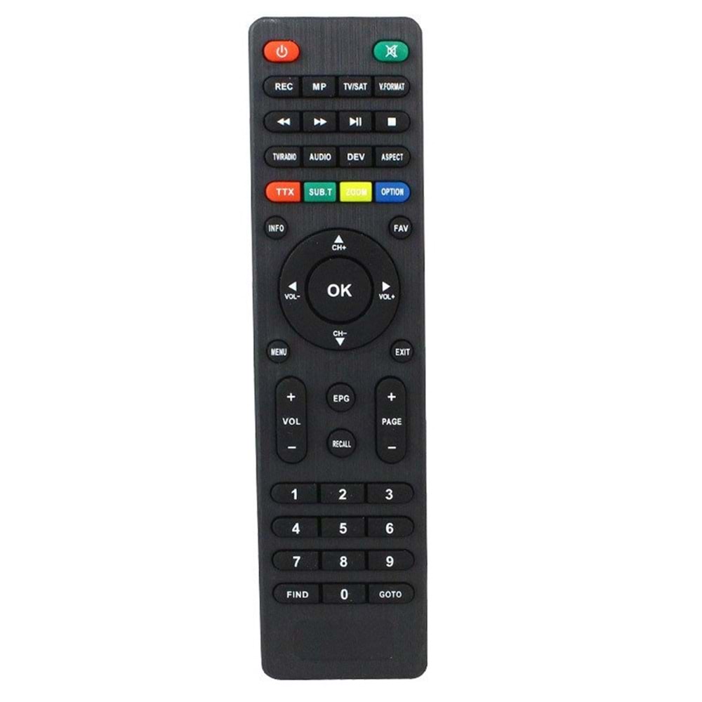 Trident 7000 Mini HD Uydu Alıcı Kumandası 121147-U55