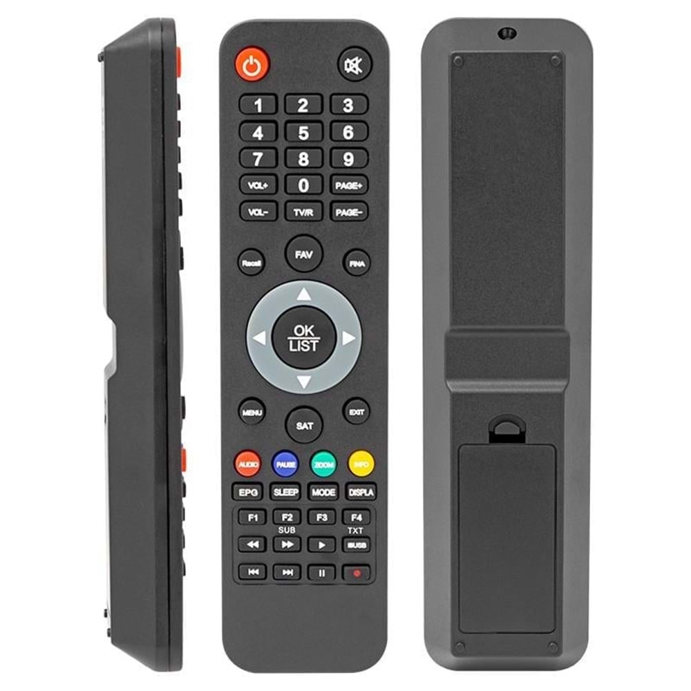 UZAKTAN KUMANDA - UYUMLU MODELLER Botech Piko 207 HD CAS Uydu Kumandası 121252