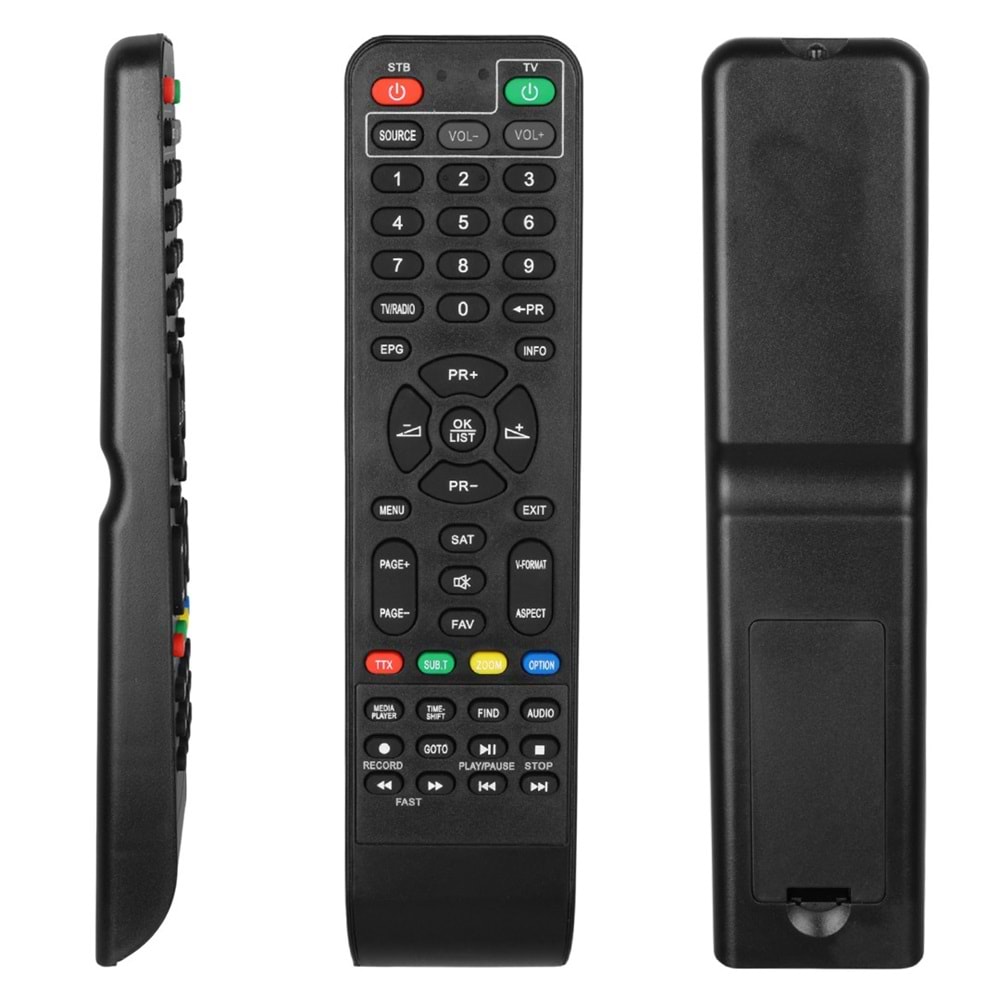 UZAKTAN KUMANDA - UYUMLU MODELLER Next Minix Brother - 18500 - Punto Plus - Minix HD Combo / Nextstar 19000 - 20000 Uydu Kumandası 121415
