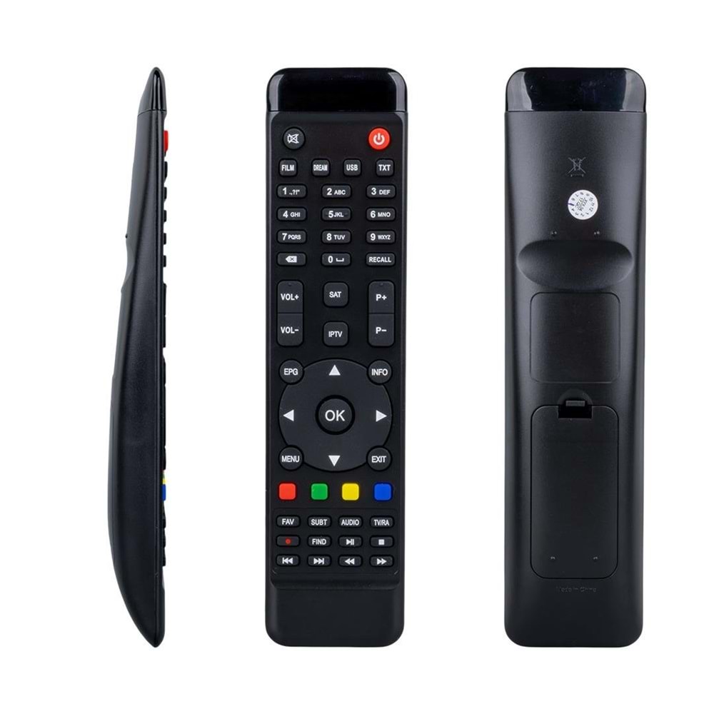 UZAKTAN KUMANDA - UYUMLU MODELLER Arnix Dreamstar IP TV, Supermax HD Arnix HD Uydu Alıcı Kumandası 121424