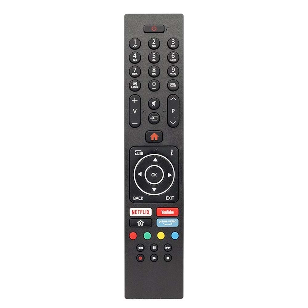 Vestel RC 43135P Netflix-Youtube-Prime Video Tuşlu Lcd-Led Tv Kumanda 123153-U14