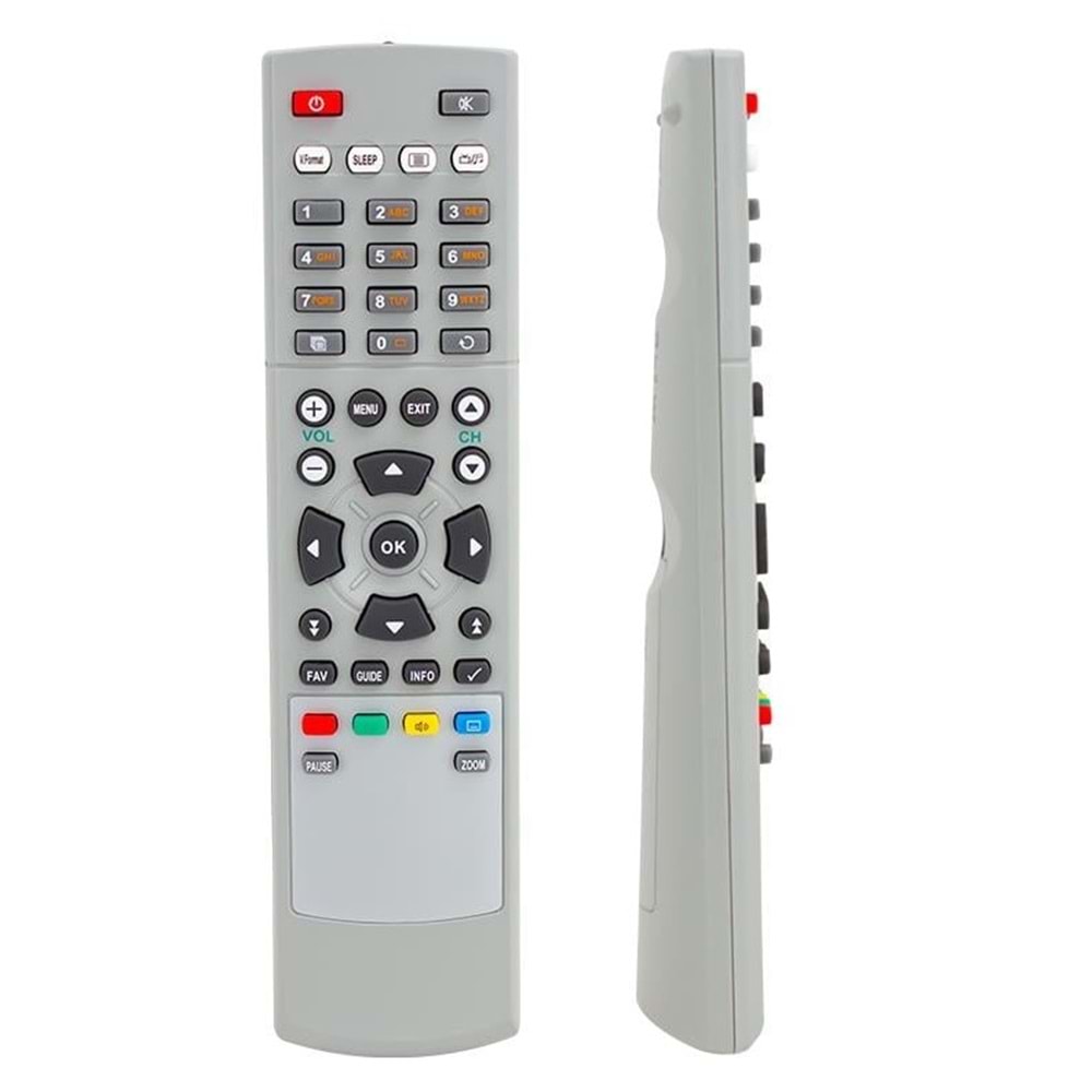 UZAKTAN KUMANDA - UYUMLU MODELLER Teledünya Pozitek HD Uydu Alıcı Kumandası 123241