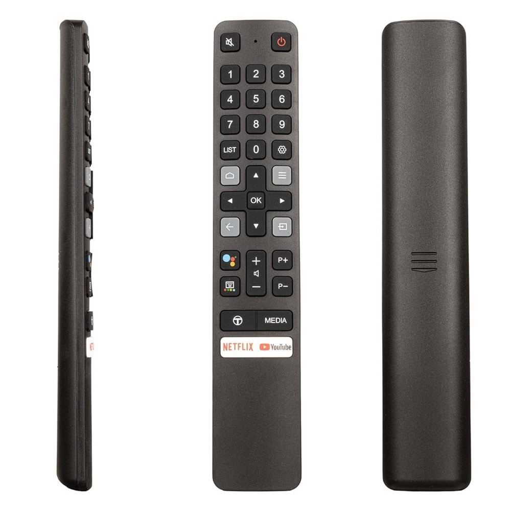 SES KOMUTLU MİKROFONLU TCL UYUMLU LCD LED TV UZAKTAN KUMANDA 124107
