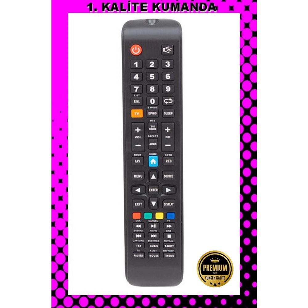 1.KALİTE KUMANDA -- Maza-Mapp 1200 Skytech Lcd Led Tv Kumandası 125016 EA13