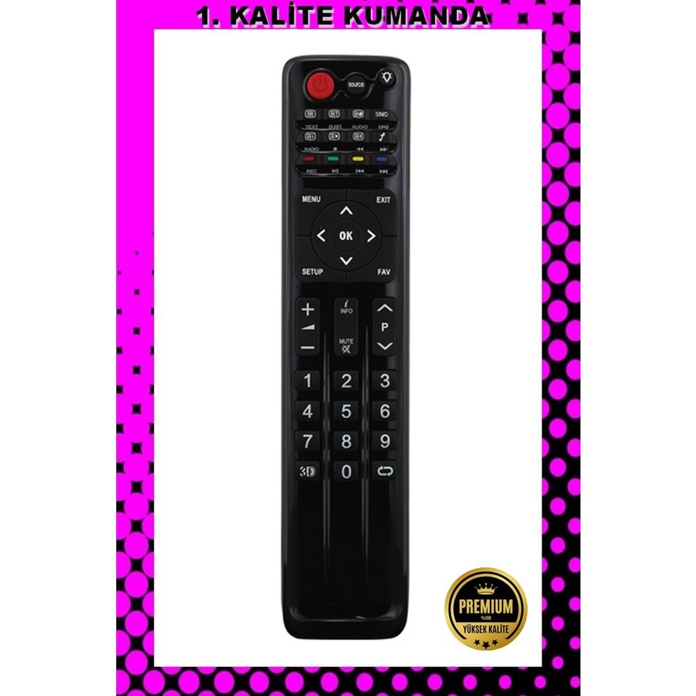 1.KALİTE KUMANDA --Maza-Mapp 178 Sunny Lcd Led Tv Kumandası 125032 EB12