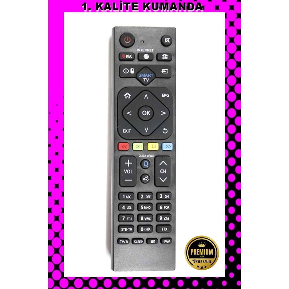 1.KALİTE KUMANDA --Maza-Mapp 1143 Sunny Lcd Led 3D Tv Kumandası 125034 EB14