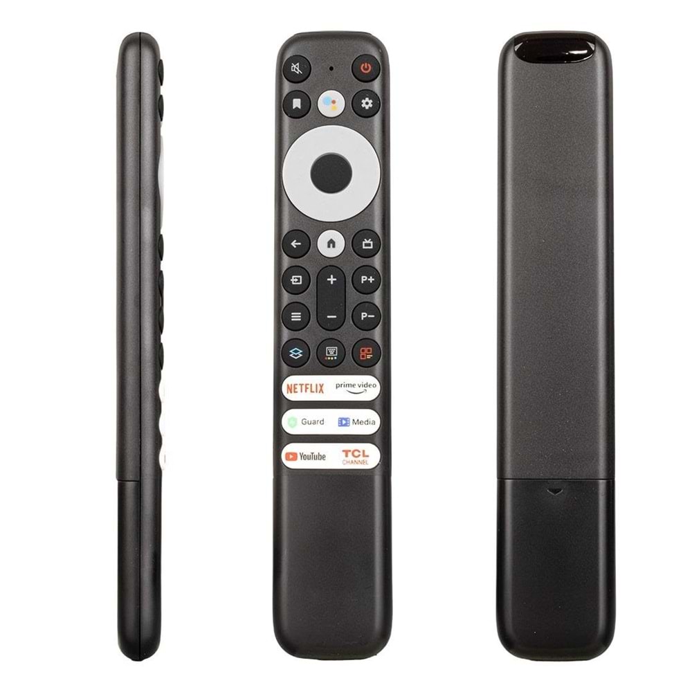 SES KOMUTLU MİKROFONLU TCL UYUMLU LCD LED TV UZAKTAN KUMANDA 125128