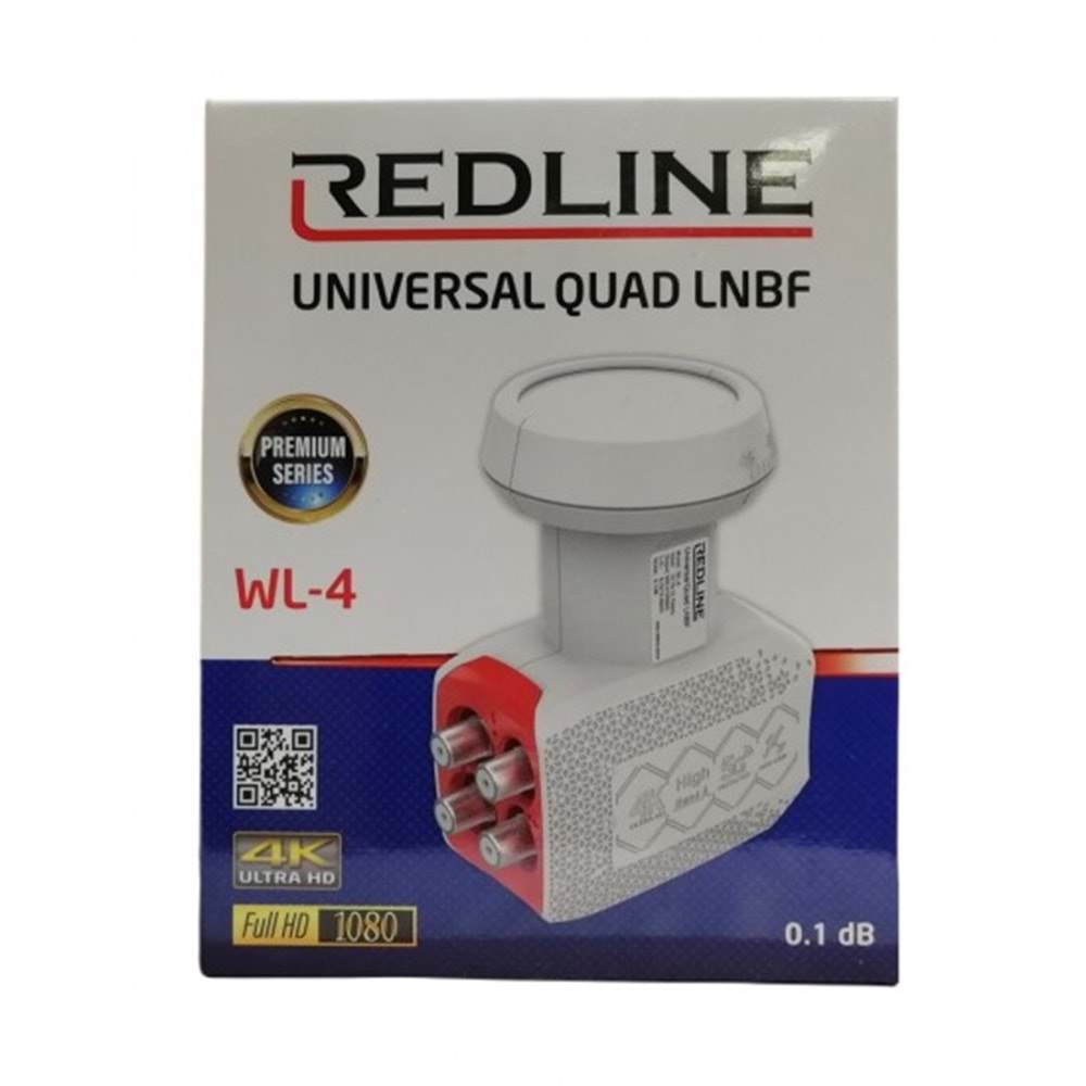 REDLİNE WL-4 DÖRT ÇIKIŞLI LNB 4 LÜ LNB 4K UYUMLU