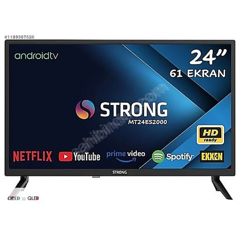 STRONG MS24EC2000 24 İNÇ (61 EKRAN) LCD LED TV android smart UYDULU TV 210068