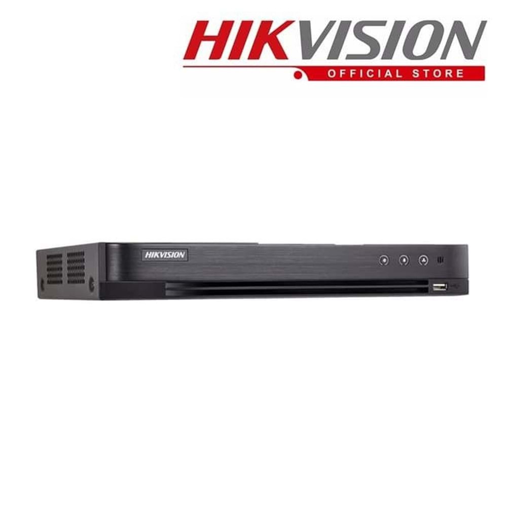 Hikvision IDS-7204HQHI-M1/E Turbo DVR AcuSense 4 KANAL 5mp kadar destekli AHD DVR