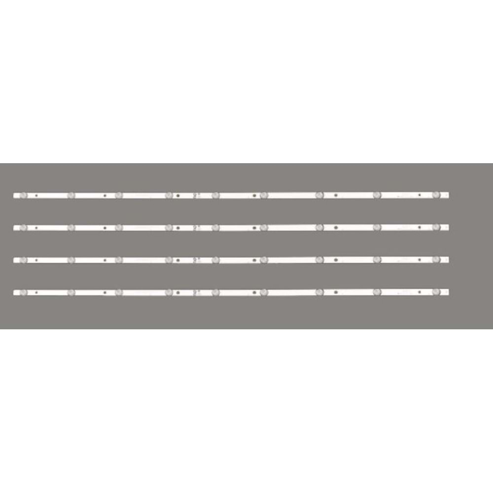 ONVO Navitech Tv LED BAR 50 inç 4 lü takım 9m 4x96cm uyumlu tv kodları CX500DLEDM 18MD200A87 LE-5019N STARLİGHT 50DM7000 284202-H16