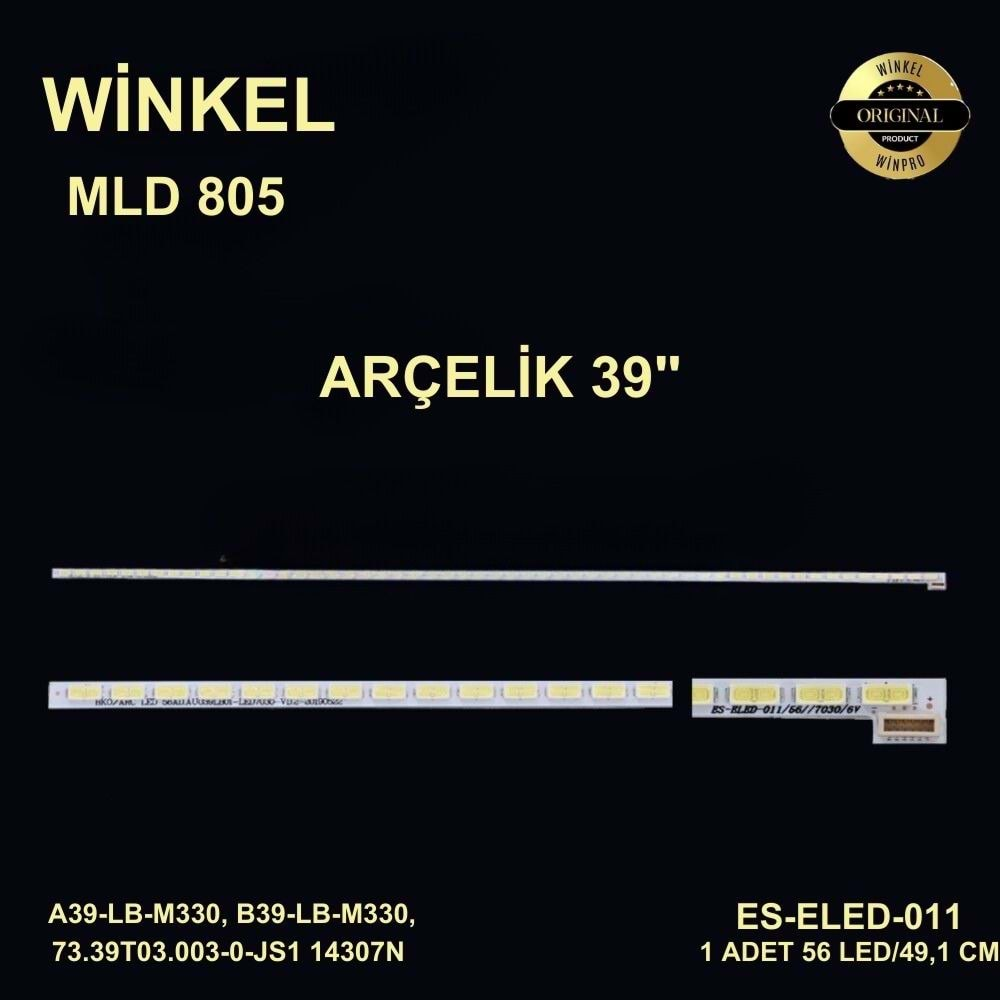 Arçelik Beko Slim Led Bar 39 inç 49,1cm 56 Ledli Tv Led Bar 284377-W13