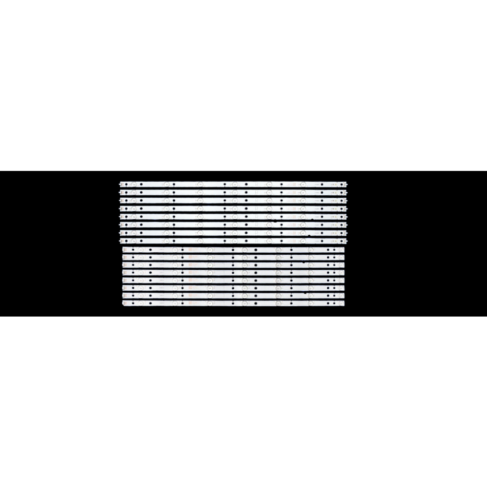 TV LEDBAR - Uyumlu modeller Philips Tv LED BAR 65 inç 16lı takım 8x65,4cm 8x66,4 7 mercek 284438-M14