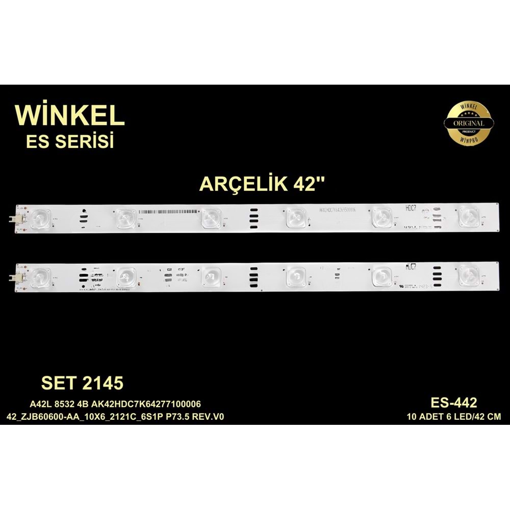 Arçelik Beko Tv LED BAR 42 inç 2 li Takım 2X42 CM 6 Mercek 284454-N14