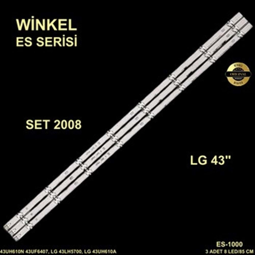 Lg Tv LED BAR 43 inç 3 lü Takım 3 X 85 CM 8 Mercek 284481-O16