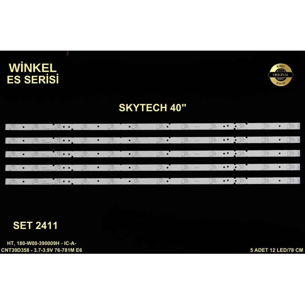 Skytech Tv LED BAR 40 inç 4 Lu Takım 5 X 78 CM 12 Mercek 284557 - R17