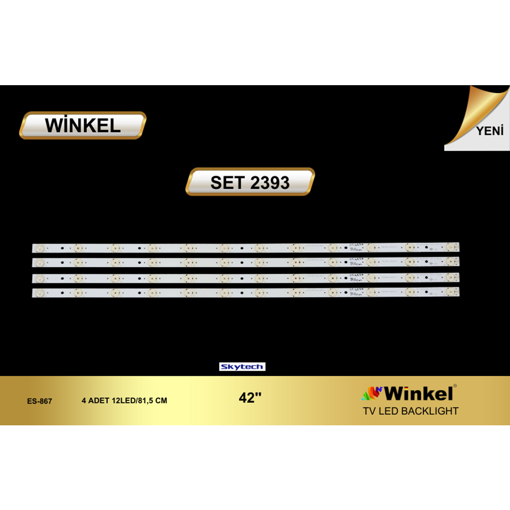 Skytech Tv LED BAR 42 inç 4 Lu Takım 4 X 81,5 CM 284558 - R18