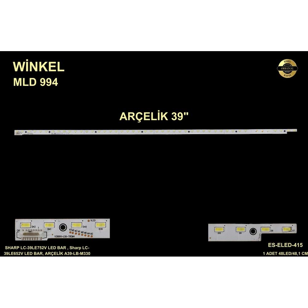 Arçelik Beko Slim Led Bar 39 inç 48,1 Cm 48 Ledli Tv Led Bar 284600 - X23