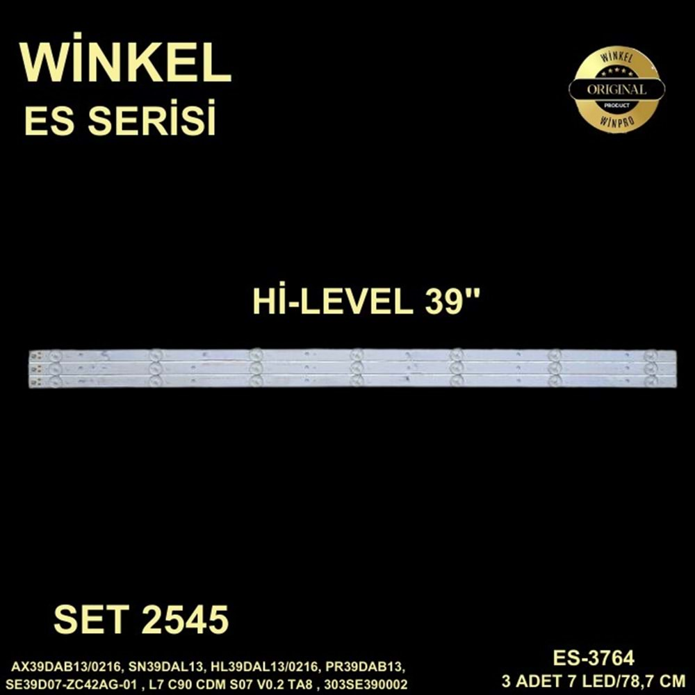 Sunny hi-level Tv LED BAR 39 inç 3 Lü Takım 3 X 78,7 CM 7 Mercek 284621-S19