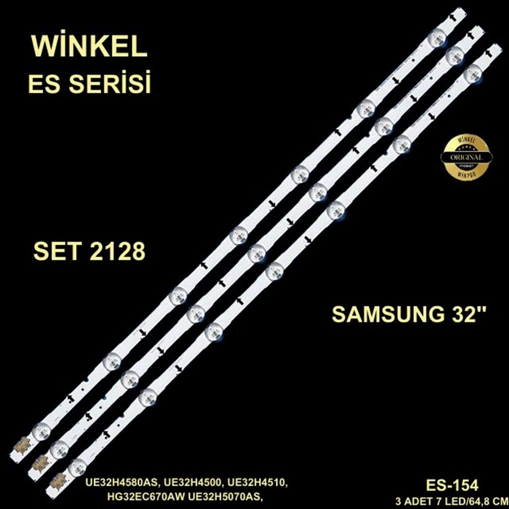 Samsung Tv LED BAR 32 inç 3 Lu Takım 3 X 64,8 CM 7 Mercek 284682-U4