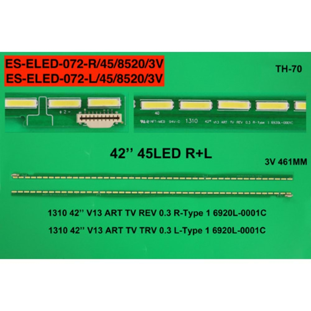 LG Slim Led Bar 42 inç 2 Li Takım (L+R) 46,1 Cm 45 Ledli Tv Led Bar SET 284698-W25