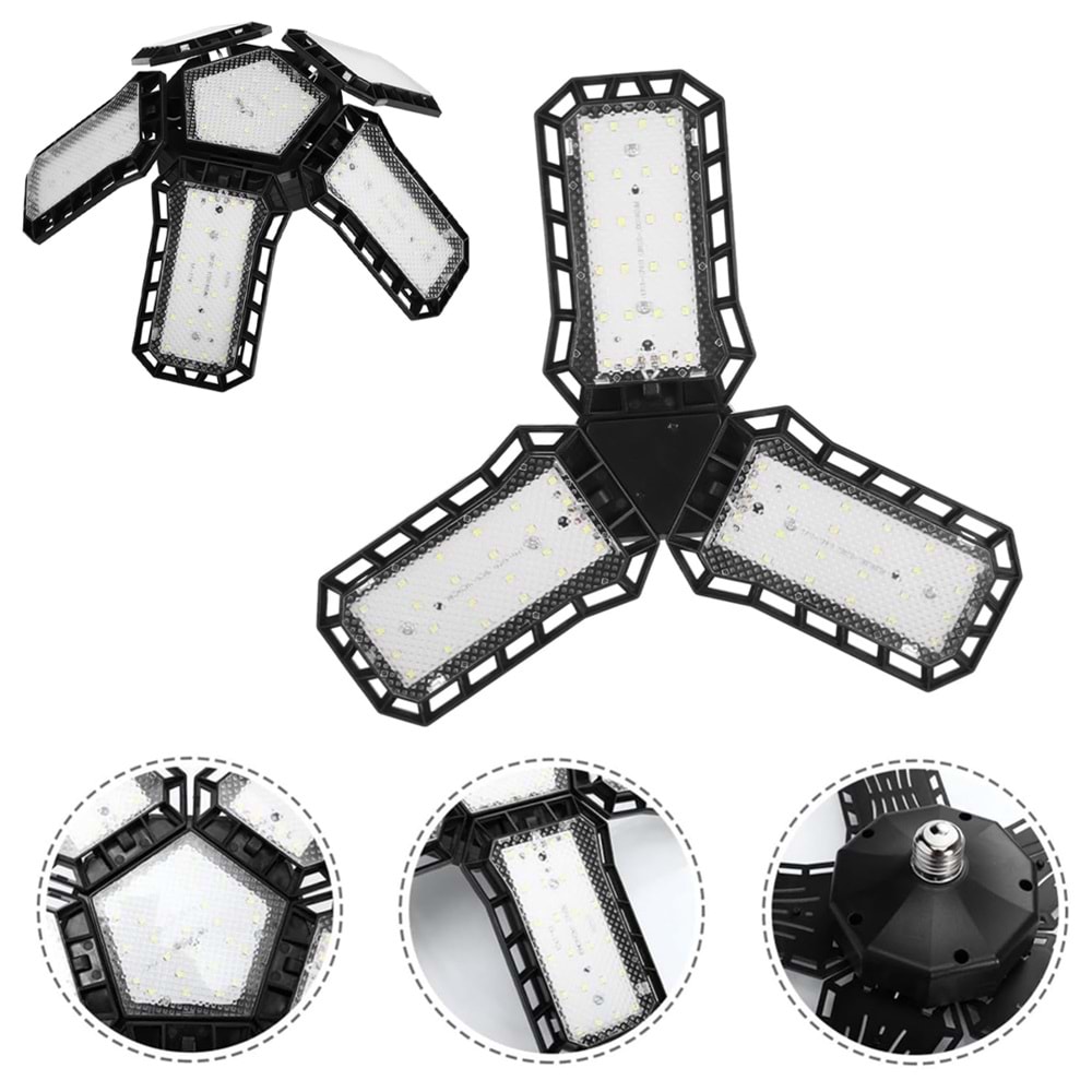 LEDX 3 kanatlı pervane ampül 40w led ampül 311170