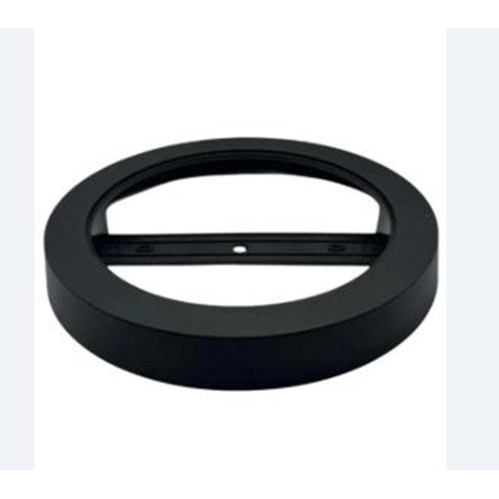 SİYAH 18 watt Sıva Üstü Led Panel Kasası