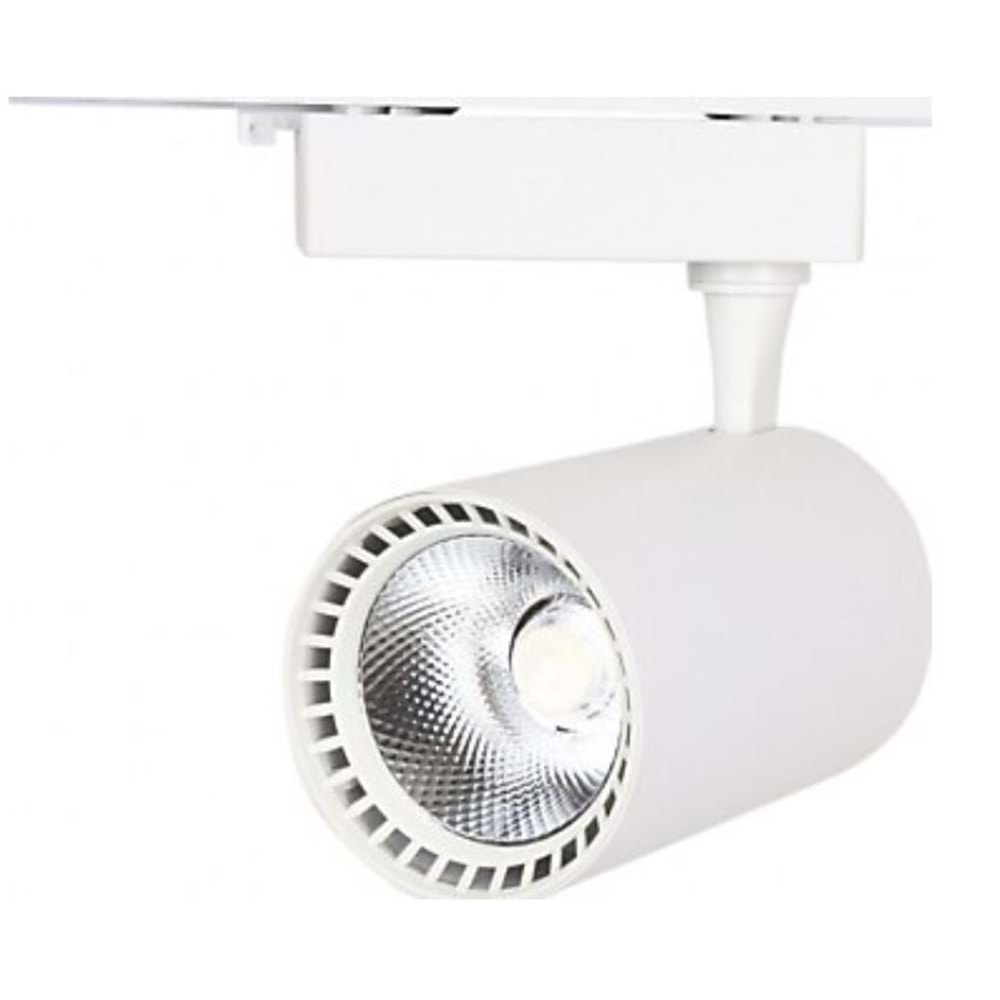 HOROZ BASRA-30 BEYAZ KASA GÜNIŞIĞI RENK 3000K RAY SPOT ARMATÜR