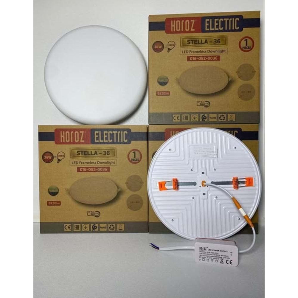 HOROZ STELLA 36W Ayarlanabilir LED Panel Armatür GÜNIŞIĞI RENK 312200