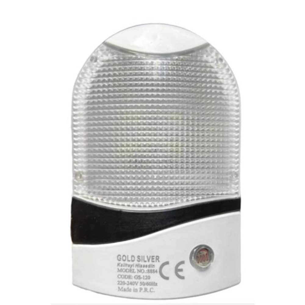 Sensörlü Prize takılan Led Gece Lambası Karışık Renkli (GS-120) 313107