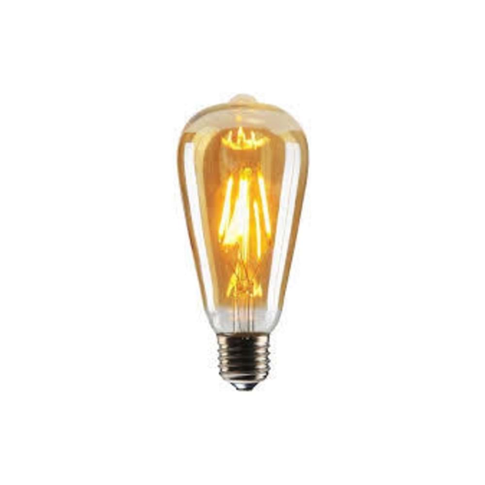 Rutter 6W RT-11203 Rustik Led Ampul ST64 6W 600lm E27 313114