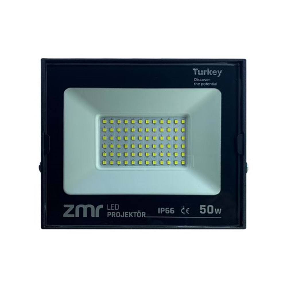 Zmr 50 Watt 6500K Beyaz Işık Smd Led Projektör 3400LM ZMR-311/S.65 314028