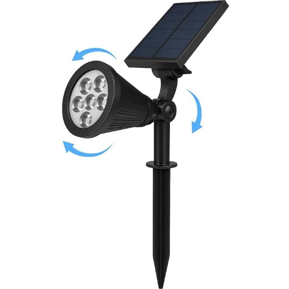 ZMR Amber 10w 90 Lm Solar Ayaklı Bahçe Armatürü Garden 315101