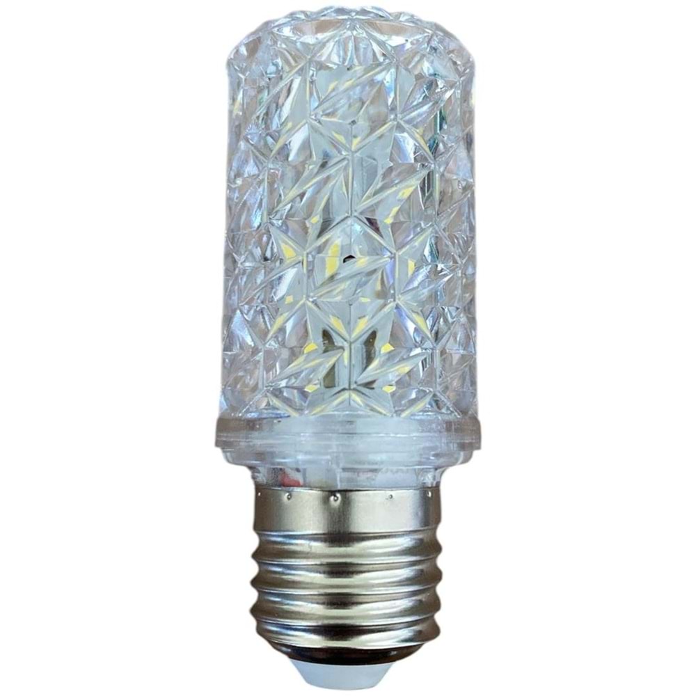 Ledx AL-KR10 10 Watt E27 Beyaz PLASTİK Kristal Ampul 1200 Lümen 333152