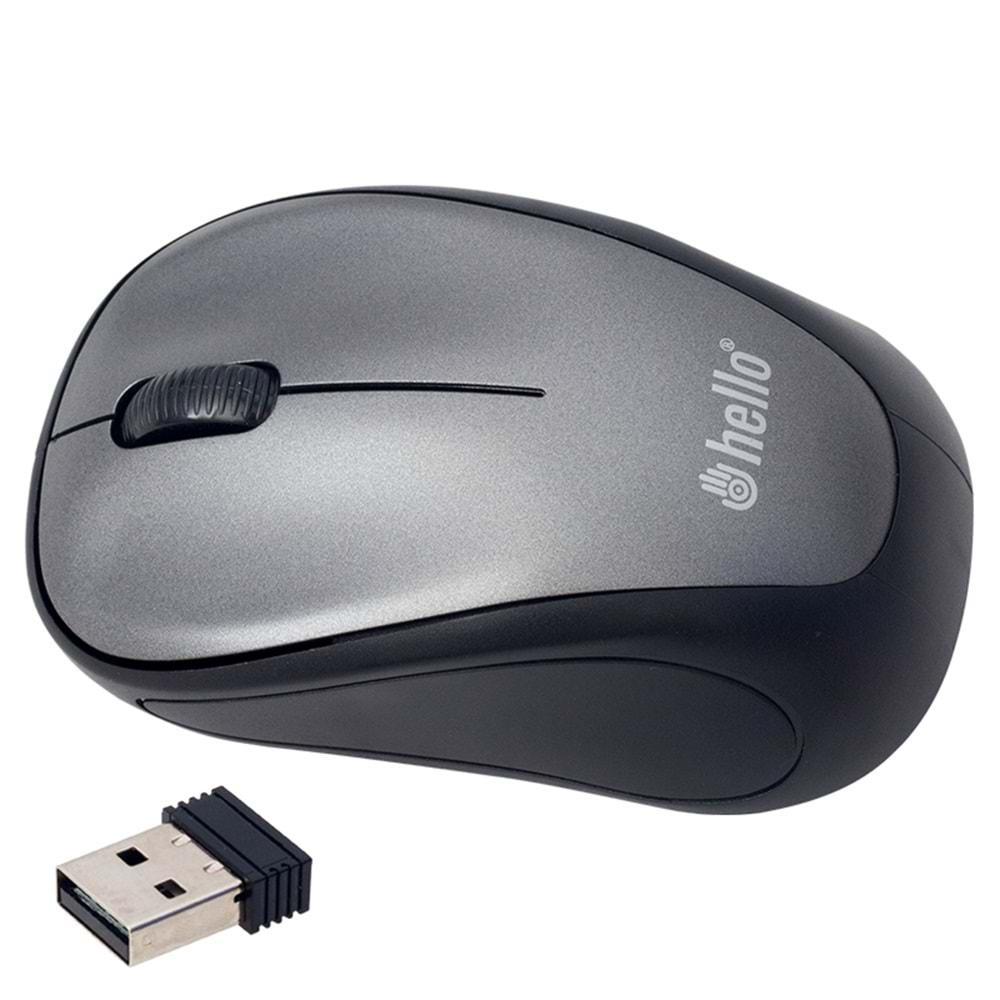 Hello HL-41 Mini 1200 DPI 2.4Ghz Kablosuz Mouse 411043