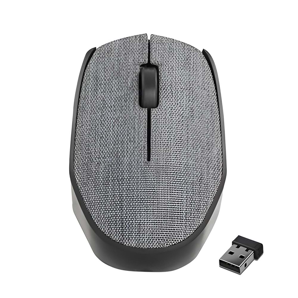 Everest KM-218 Usb 2.4 Ghz Kumaş Yüzeyli Kablosuz Mouse 411046