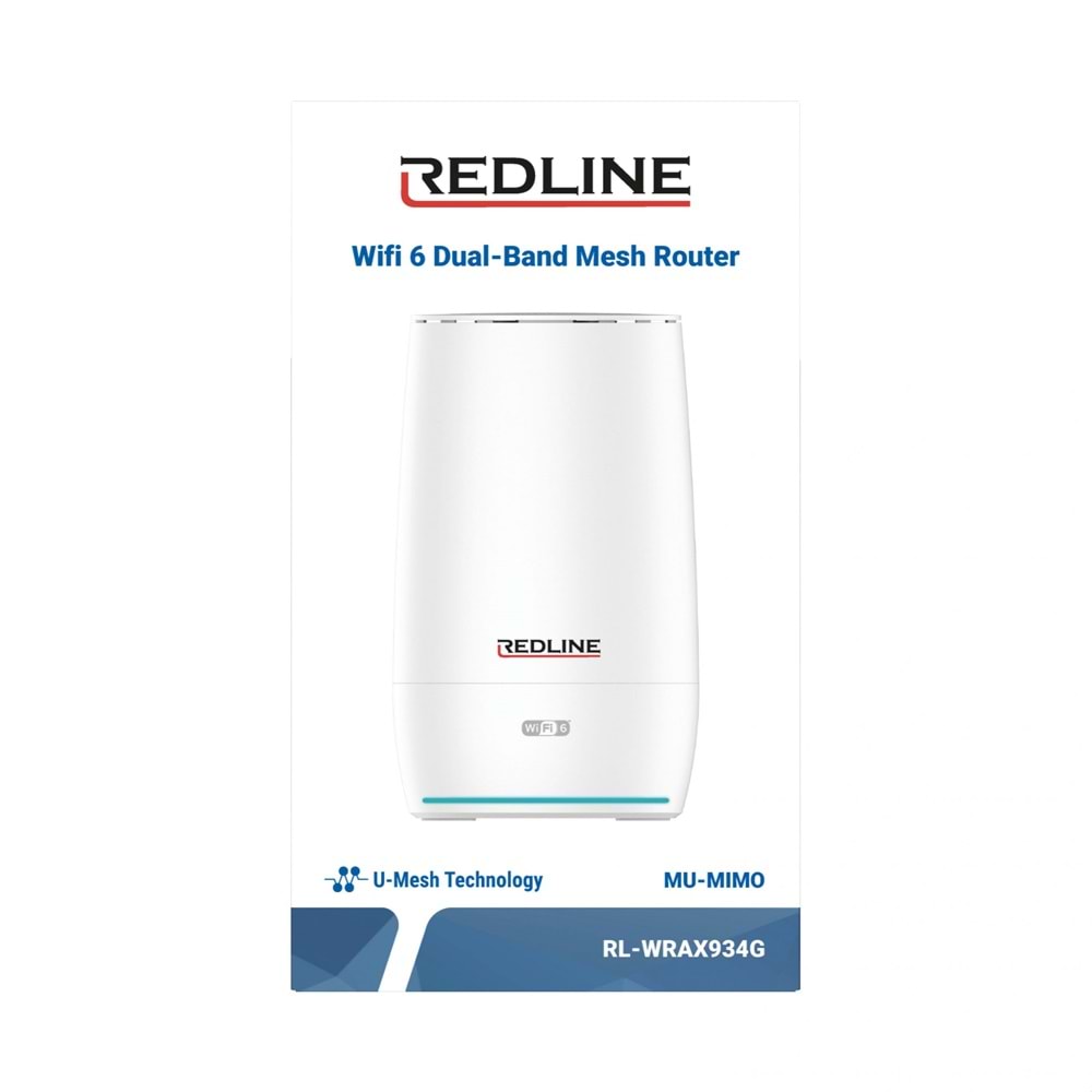 REDLİNE RL-WR-AX934G Gigabit Wifi ACCES POİNT ROUTER WİFİ 6