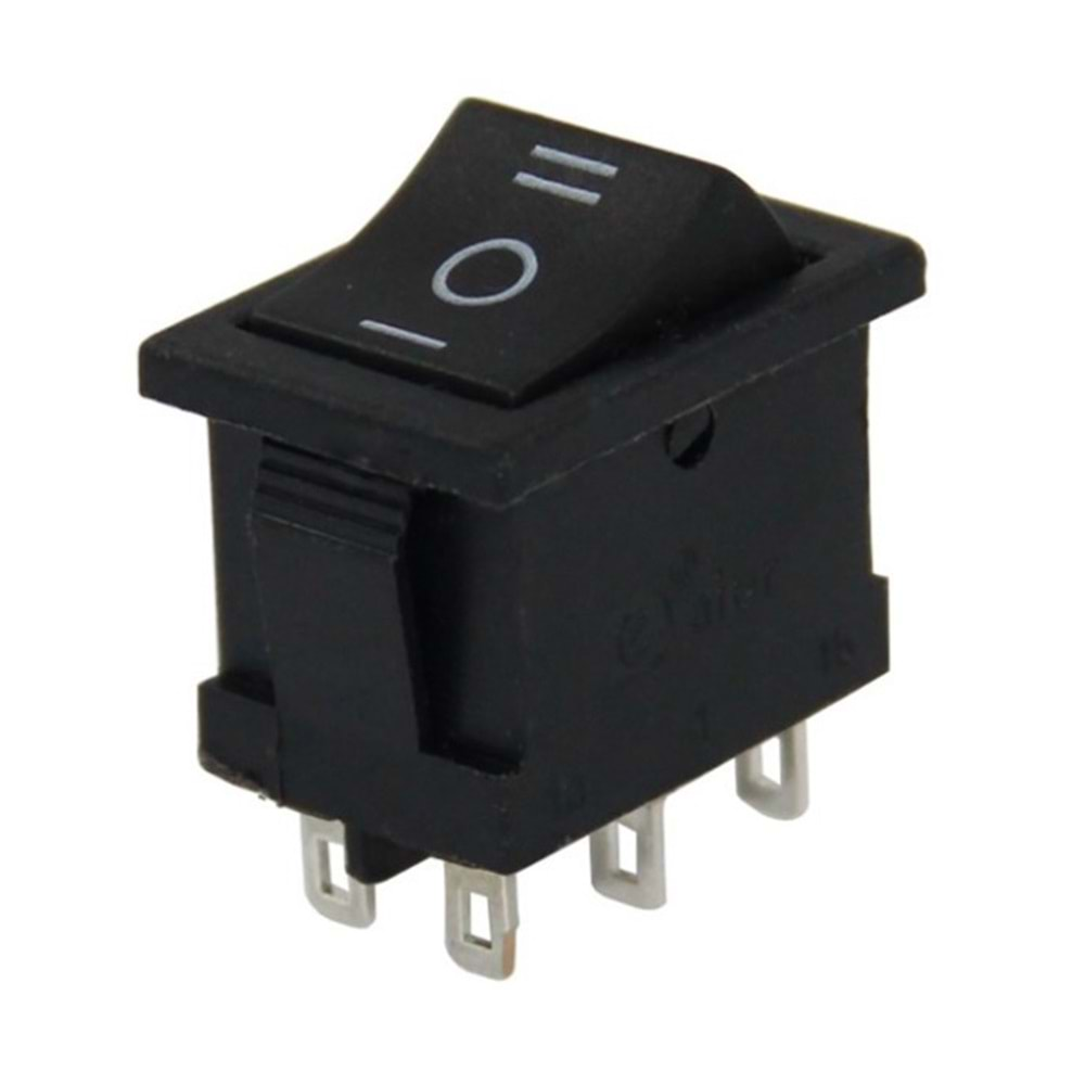 Rewel Mini Işıksız Anahtar 6P ON-OFF-ON 6P IC-123-6 633112