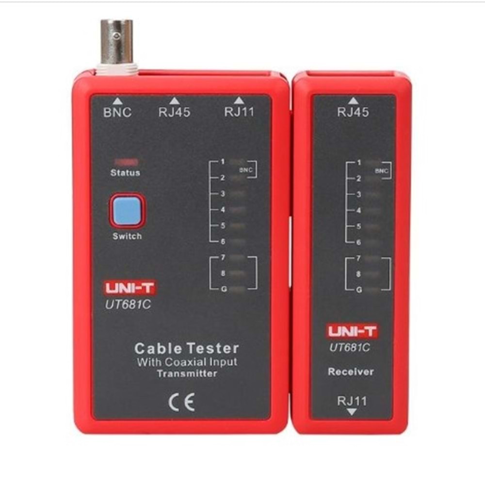 Unit UT681C Bnc Network Kablo Test Cihaz Rj45 / Rj11 640057