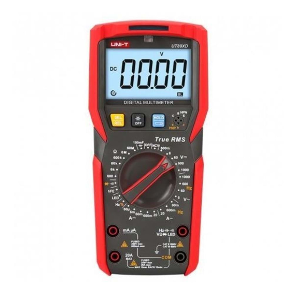 Unit UT89XD Çok Fonksiyonlu True Rms Dijital Multimetre 640062