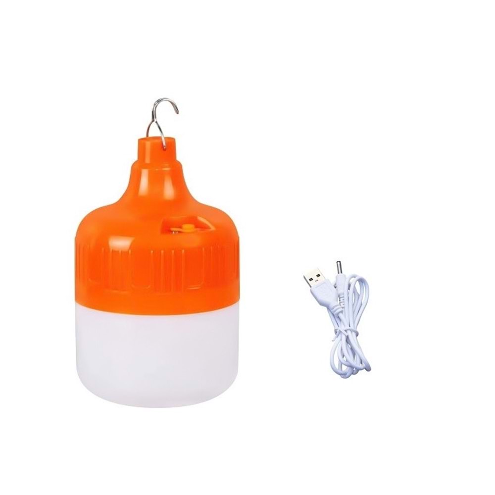 50 w Usb Şarjlı Taşinabilir Dış Mekan Kamp Ampülü Şarjlı (LN-OR50G) 884032