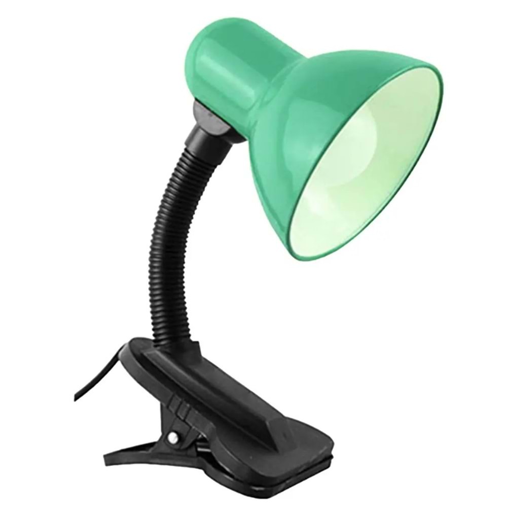 Rutter RT-5005 Masa Lambası Oynar Başlıklı Klipsli Çalışma Lambası Kırmızı Başlık 25W 884125