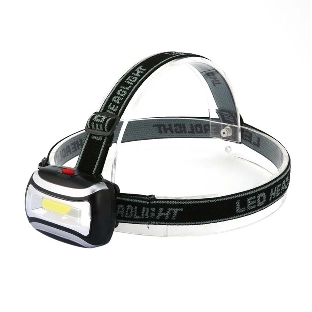 Powermaster PM-1849 Cob Led 3 Modlu 90 Derece Ayarlanabilir Pilli Kafa Feneri 884128