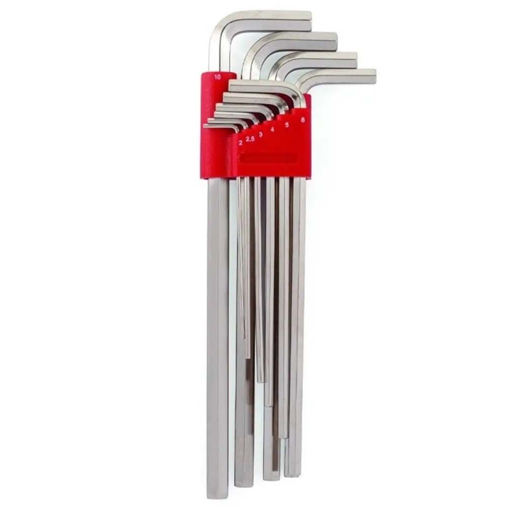 Rodex Uzun Alyan Anahtar Takımı 9 lu (AL102T) 924130