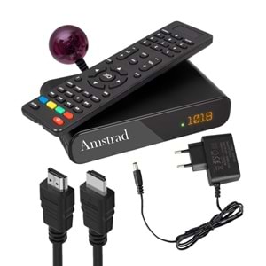 Amstrad 1300M Mini Hd Scart Tkgs'li Uydu Alıcısı 112019