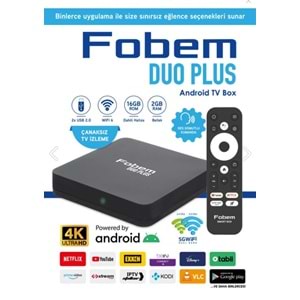 Fobem Duo PLUS Android Wifi 5.0Ghz 2GB Ram 16GB Rom 114043