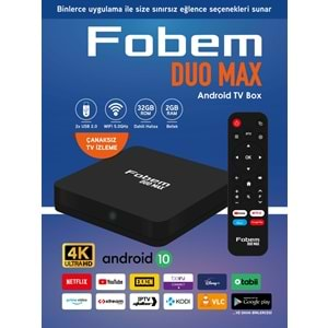 Fobem Duo Max Android 10 Wifi 5.0Ghz 2GB Ram 32GB Rom 114043