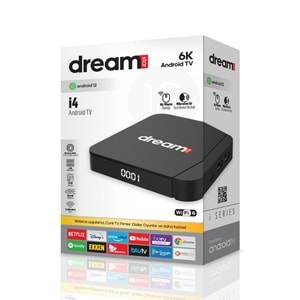 Dreamstar i4 Android 12 6K Allwinner H618 1,5 GHZ 4 GB DDR3 32 GB Tv Box 114051