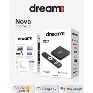 Dreamstar Nova 4K AMLOGIC-S905Y4 Android 12 2 GB DDR4 RAM 32 GB Google Lisanslı Android Tv Box 114052