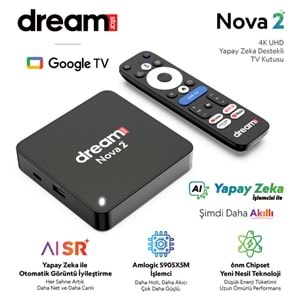 Dreamstar Nova 2 ANDROİDBOX 2 GB RAM 32 GB Google Lisanslı Android Tv Box 114052